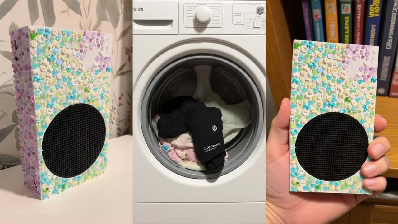 Wife Bedazzles Husband's Xbox With 500 Charms After Laundry Mishap